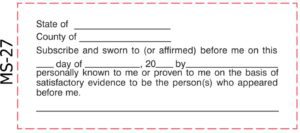 A form that is written in red and white.
