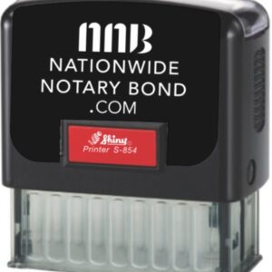 A notary stamp is shown.